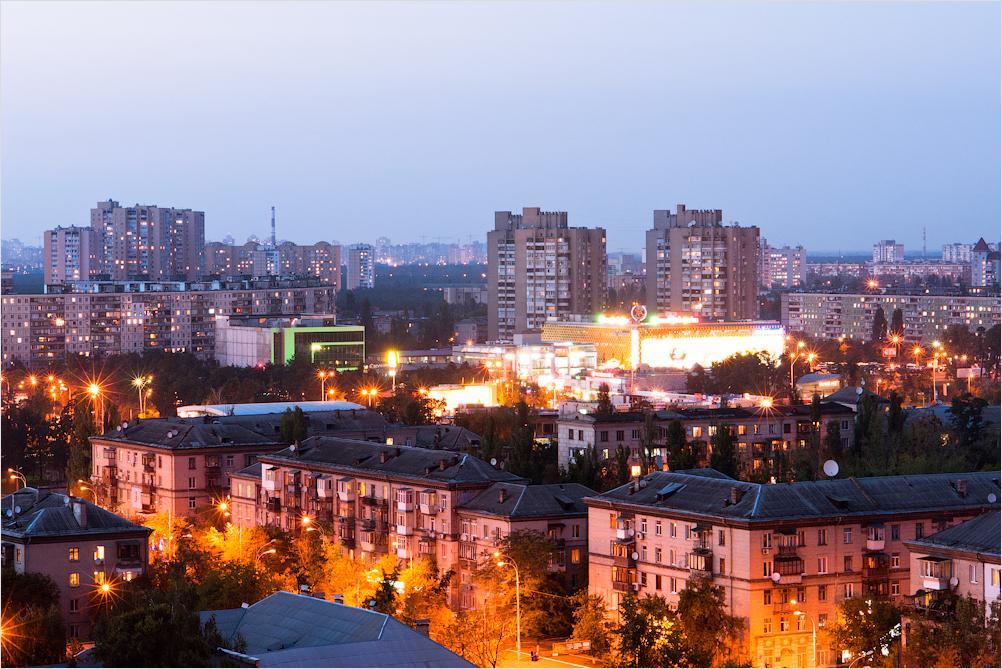 Однокомнатная Квартира На Улице Попудренко Kyjev Exteriér fotografie