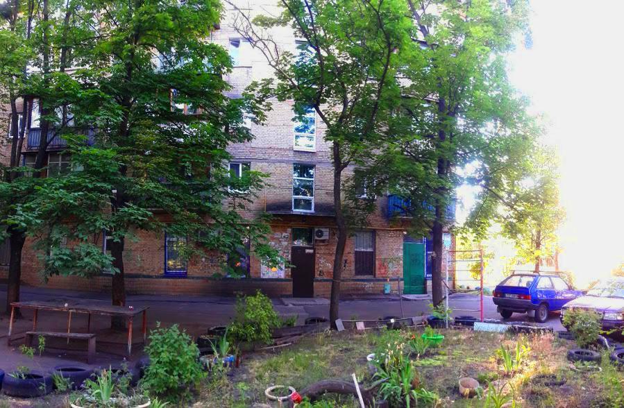 Однокомнатная Квартира На Улице Попудренко Kyjev Exteriér fotografie